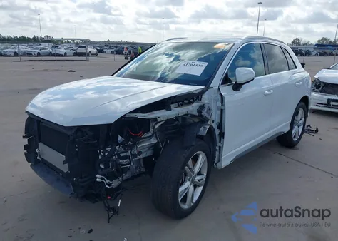 2020 Audi Q3 Premium Plus 45 Tfsi S Line Quattro Tiptronic from USA, damaged, VIN WA1EECF38L1089030